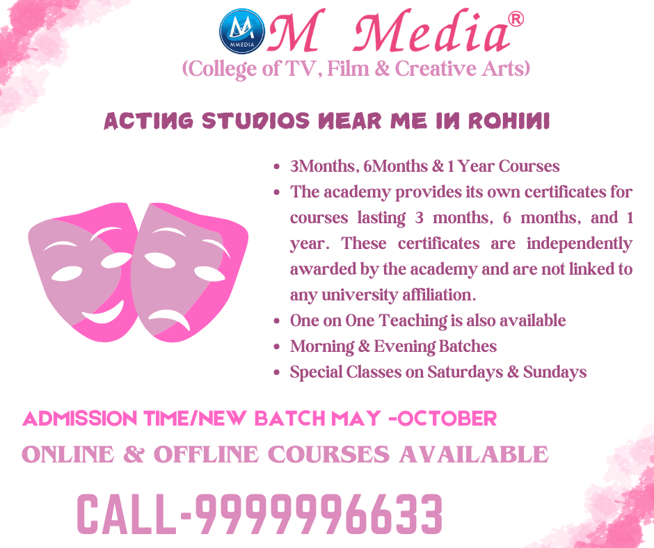 Acting Studios Near Me In Rohini