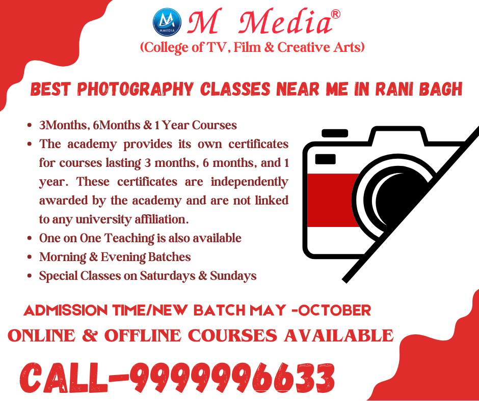 Best Photography Classes Near Me In Rani Bagh