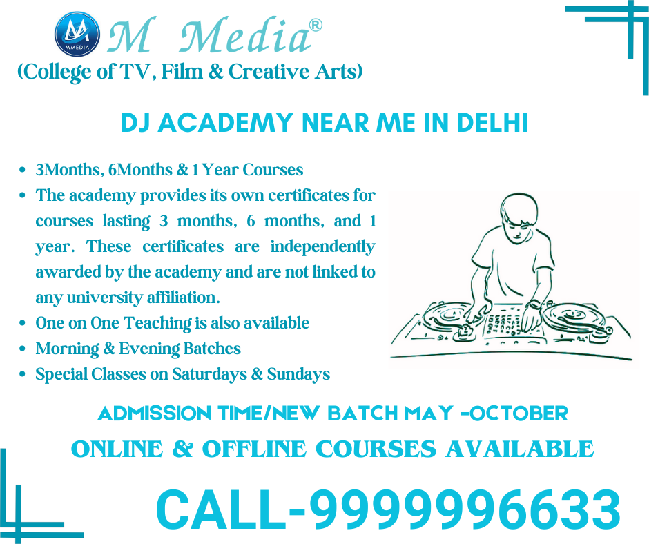 Dj Academy Near Me In Delhi