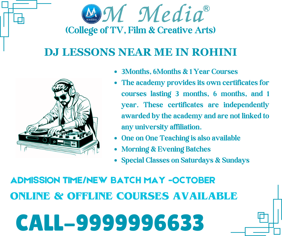 Dj Lessons Near Me In Rohini