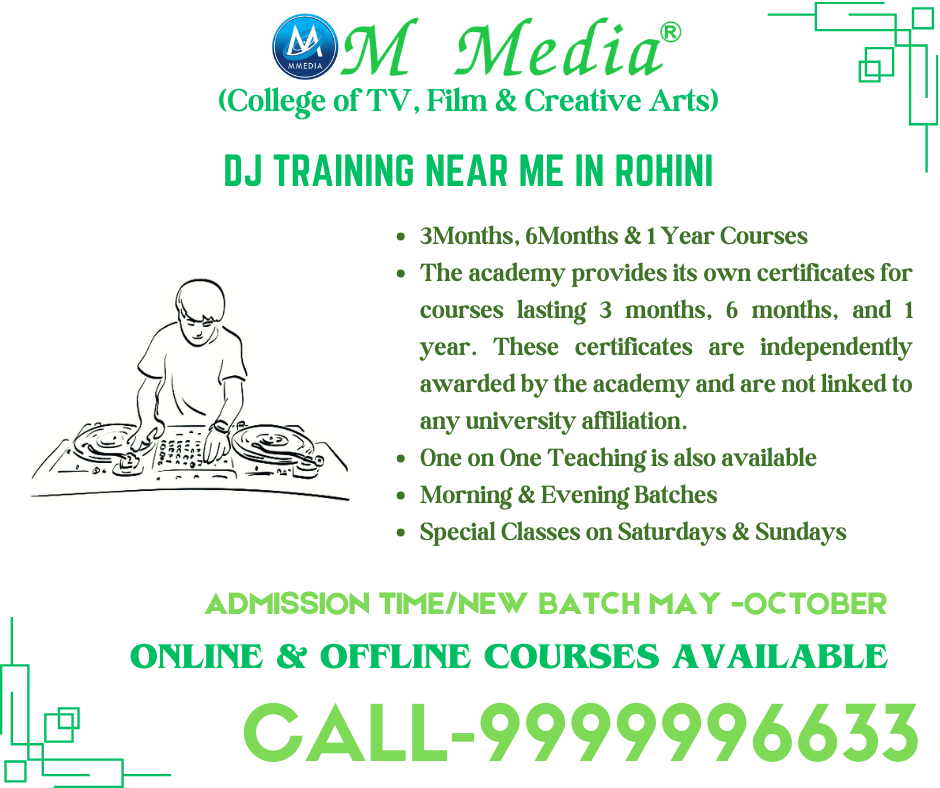 Dj Training Near Me In Rohini