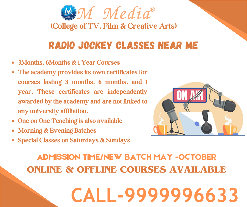 Radio Jockey Classes Near Me