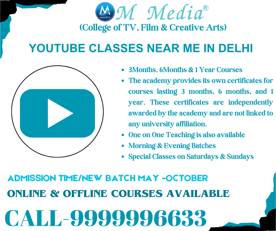 Youtube Classes Near Me In Delhi