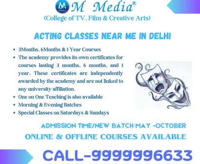 Acting Classes Near Me In Delhi