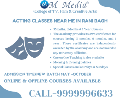 Acting Classes Near Me In Rani Bagh