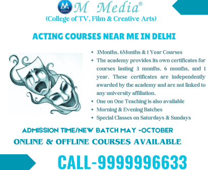 Acting Courses Near Me In Delhi