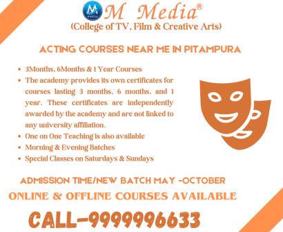 Acting Courses Near Me In Pitampura