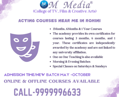 Acting Courses Near Me In Rohini