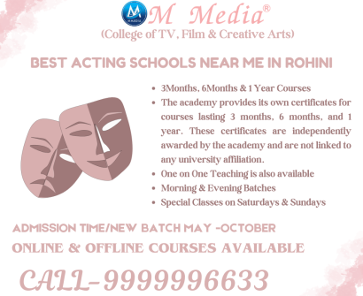 Best Acting Schools Near Me In Rohini