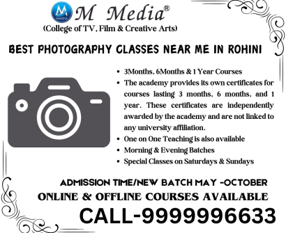 Best Photography Classes Near Me In Rohini