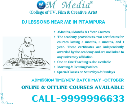 Dj Lessons Near Me In Pitampura