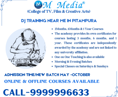 Dj Training Near Me In Pitampura