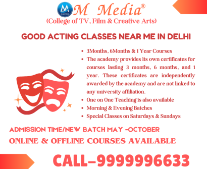 Good Acting Classes Near Me In Delhi