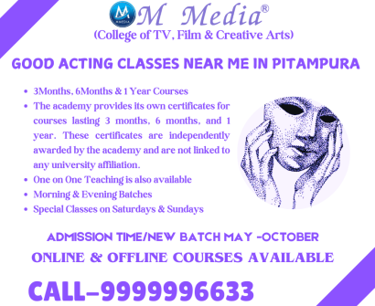 Good Acting Classes Near Me In Pitampura