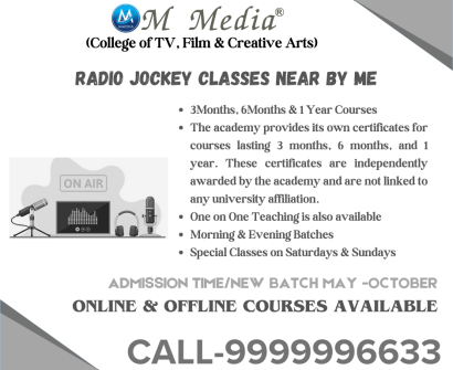 Radio Jockey Classes Near By Me