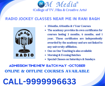 Radio Jockey Classes Near Me In Rani Bagh