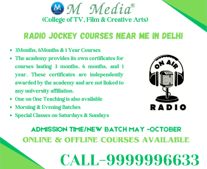 Radio Jockey Courses Near Me In Delhi