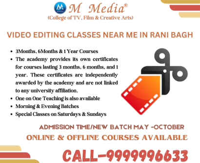 Video Editing Classes Near Me In Rani Bagh