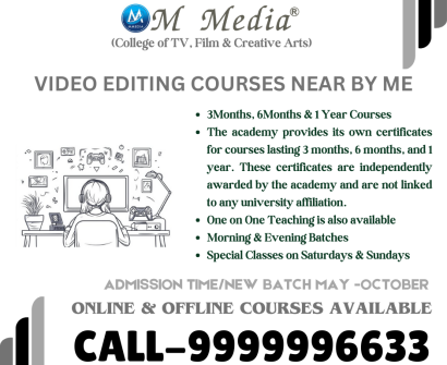 Video Editing Courses Near By Me