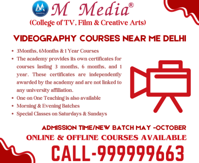 Videography Course Near Me In Delhi