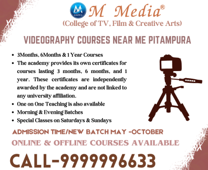 Videography Courses Near Me In Pitampura