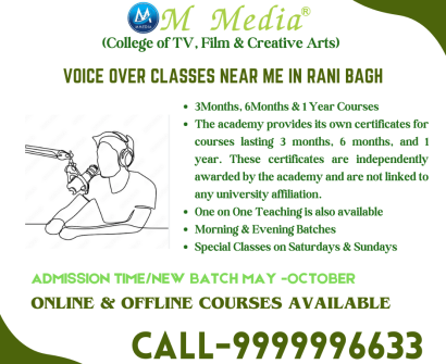 Voice Over Classes Near Me In Rani Bagh