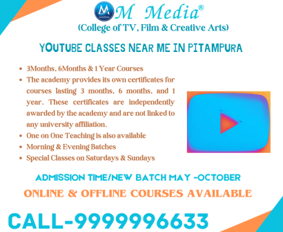 Youtube Classes Near Me In Pitampura