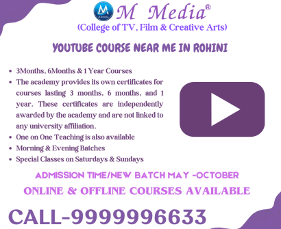 Youtube Course Near Me In Rohini