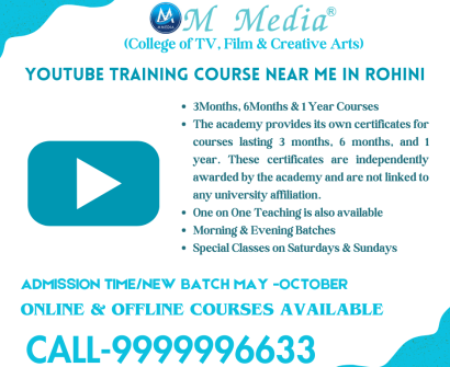 Youtube Training Course Near Me In Rohini